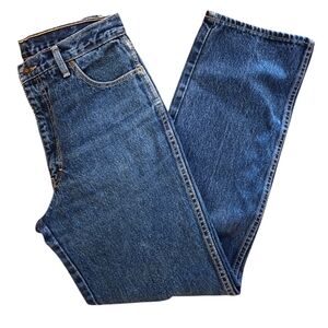 Calvin Klein Women's Straight Leg Blue Jeans